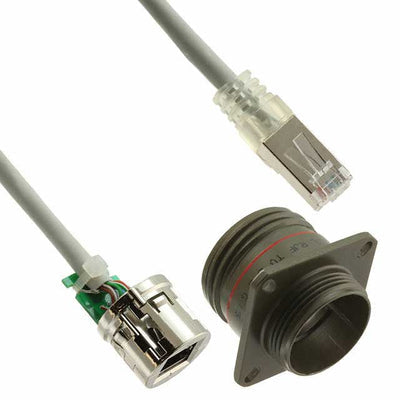 RJFTV22G15100BTX by Amphenol Socapex - CABLE MOD 8P8C JACK-PLUG 4.92