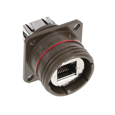 RJFTV2SB1G by Amphenol Socapex - RJF TV FIELD THREADED TRANSVERSA