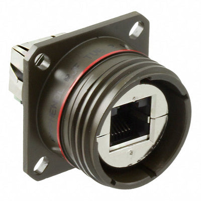 RJFTV62A1G by Amphenol Socapex - CONNECTOR MOD COUPLER 8P8C TO 8P8C
