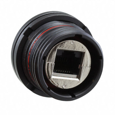 RJFTV67A1ZNF312 by Amphenol Socapex - MODULAR JACK 8P8C REDUCED FLANGE