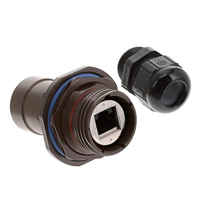 RJFTV67APE1G by Amphenol Socapex - CONNECTOR MOD COUPLER 8P8C TO 8P8C