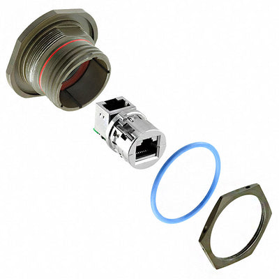 RJFTV71RAG by Amphenol Socapex - CONNECTOR MOD COUPLER 8P8C TO 8P8C
