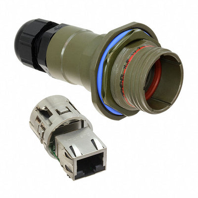 RJFTV7PE1G by Amphenol Socapex - CONNECTOR MOD COUPLER 8P8C TO 8P8C