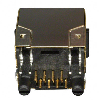 RJHSE-338A by Amphenol ICC (Commercial Products) - CONNECTOR MOD JACK 8P8C VERT SHIELDED