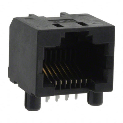 RJHSE-5080 by Amphenol ICC (Commercial Products) - CONNECTOR MOD JACK 8P8C R/A UNSHLD