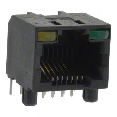 RJHSE-5081 by Amphenol ICC (Commercial Products) - CONNECTOR MOD JACK 8P8C R/A UNSHLD