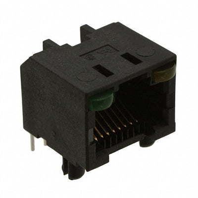 RJHSE-5084 by Amphenol ICC (Commercial Products) - CONNECTOR MOD JACK 8P8C R/A UNSHLD