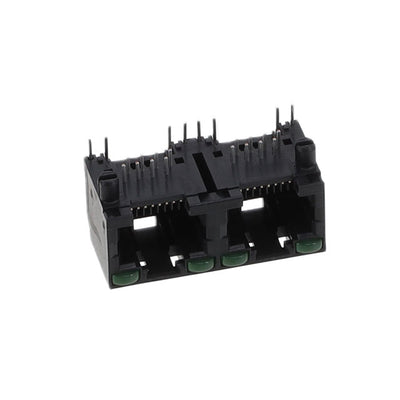 RJHSE-5085-02 by Amphenol ICC (Commercial Products) - CONNECTOR MOD JACK 8P8C R/A UNSHLD
