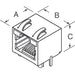 RJE051AA1210 by Amphenol ICC (Commercial Products) - CONNECTOR MOD JACK 10P10C R/A SHLD