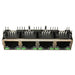 RJHSE538504 by Amphenol ICC (Commercial Products) - CONNECTOR MOD JACK 8P8C R/A SHIELDED