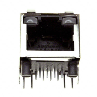 RJHSE-538A by Amphenol ICC (Commercial Products) - CONNECTOR MOD JACK 8P8C R/A SHIELDED