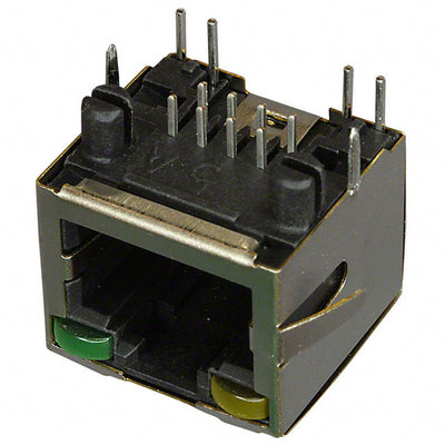 RJHSE-5481 by Amphenol ICC (Commercial Products) - CONNECTOR MOD JACK 8P8C R/A SHIELDED