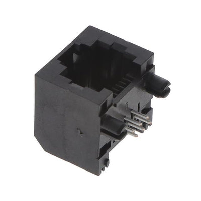 RJHSE-7060 by Amphenol ICC (Commercial Products) - CONNECTOR MOD JACK 6P6C R/A UNSHLD