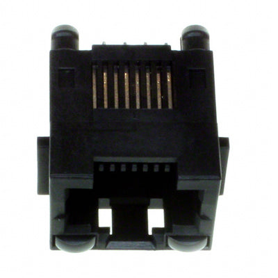 RJHSE308A by Amphenol ICC (Commercial Products) - CONNECTOR MOD JACK 8P8C VERT UNSHLD