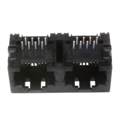 RJHSE508002 by Amphenol ICC (Commercial Products) - CONNECTOR MOD JACK 8P8C R/A UNSHLD