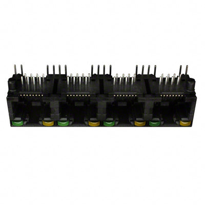 RJHSE508104 by Amphenol ICC (Commercial Products) - CONNECTOR MOD JACK 8P8C R/A UNSHLD