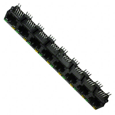 RJHSE508108 by Amphenol ICC (Commercial Products) - CONNECTOR MOD JACK 8P8C R/A UNSHLD