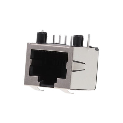 RJHSE5180 by Amphenol ICC (Commercial Products) - 8P8C, RA, SHIELD WITH TOP AND SI