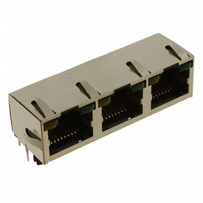 RJHSE538103 by Amphenol ICC (Commercial Products) - CONNECTOR MOD JACK 8P8C R/A SHIELDED