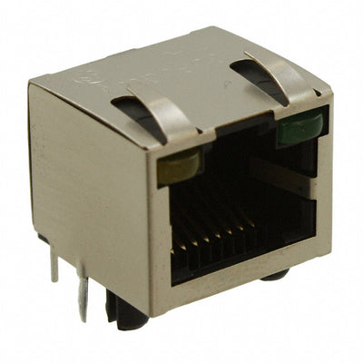 RJHSE5381A1 by Amphenol ICC (Commercial Products) - CONNECTOR MOD JACK 8P8C R/A SHIELDED