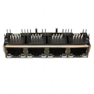 RJHSE538B04 by Amphenol ICC (Commercial Products) - CONNECTOR MOD JACK 8P8C R/A SHIELDED