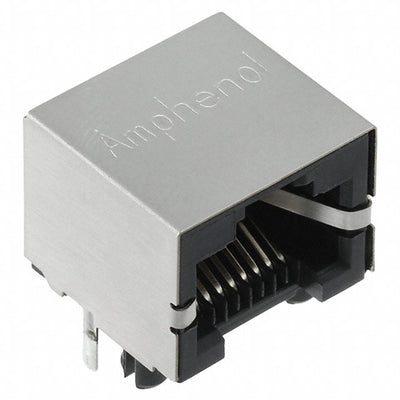 RJHSE5E80 by Amphenol ICC (Commercial Products) - CONNECTOR MOD JACK 8P8C R/A SHLD