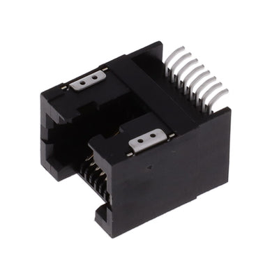 RJLSE4208101 by Amphenol ICC (Commercial Products) - CONNECTOR MOD JACK 8P8C R/A UNSHLD