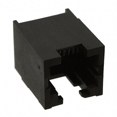 RJLSE6206101T by Amphenol ICC (Commercial Products) - CONNECTOR MOD JACK 6P6C R/A UNSHLD