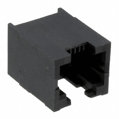 RJLSE6306101T2 by Amphenol ICC (Commercial Products) - CONNECTOR MOD JACK 6P6C R/A UNSHLD