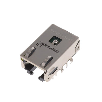 RJMG201826230ER by Amphenol ICC (Commercial Products) - RJMAG 1X1, 1000 BASE-T, WITH LED
