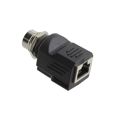 RJS-12D04FF-LS8001 by Amphenol LTW - ADAPT CIRC 4POS TO RJ45 JACK BLK