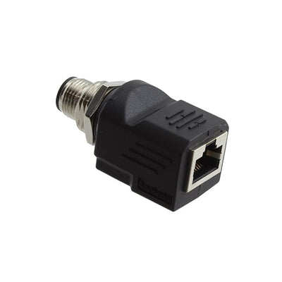 RJS-12D04FM-LS8001 by Amphenol LTW - ADAPT CIRC 4POS TO RJ45 JACK BLK