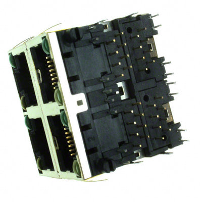RJSAE-5381-04 by Amphenol ICC (Commercial Products) - CONNECTOR MOD JACK 8P8C R/A SHIELDED