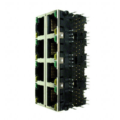 RJSAE-5381-08 by Amphenol ICC (Commercial Products) - CONNECTOR MOD JACK 8P8C R/A SHIELDED