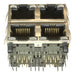 RJSAE-538A-04 by Amphenol ICC (Commercial Products) - CONNECTOR MOD JACK 8P8C R/A SHIELDED