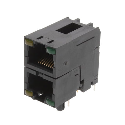 RJSAE508102 by Amphenol ICC (Commercial Products) - CONNECTOR MOD JACK 8P8C R/A UNSHLD
