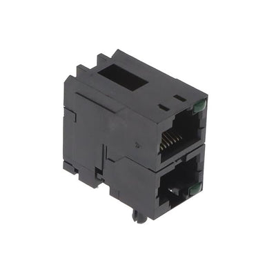 RJSAE508202 by Amphenol ICC (Commercial Products) - CONNECTOR MOD JACK 8P8C R/A UNSHLD