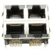 RJSAE538004 by Amphenol ICC (Commercial Products) - CONNECTOR MOD JACK 8P8C R/A SHIELDED