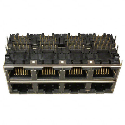 RJSAE538008 by Amphenol ICC (Commercial Products) - CONNECTOR MOD JACK 8P8C R/A SHIELDED