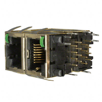 RJSAE538202 by Amphenol ICC (Commercial Products) - CONNECTOR MOD JACK 8P8C R/A SHIELDED