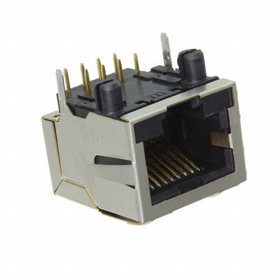 RJSBE5380C1 by Amphenol ICC (Commercial Products) - CONNECTOR MOD JACK 8P8C R/A SHLD
