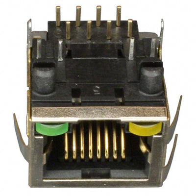 RJSBE5381C1 by Amphenol ICC (Commercial Products) - CONNECTOR MOD JACK 8P8C R/A SHIELDED