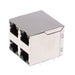 RJSGE4886441 by Amphenol ICC (Commercial Products) - 8P8C, CAT5E, PRESSFIT, 2X2 STACK
