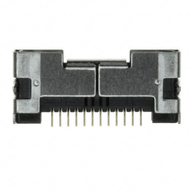 RL01-R12PE by JAE Electronics - CONNECTOR RECPT 12P 0.031 GOLD SMD R/A