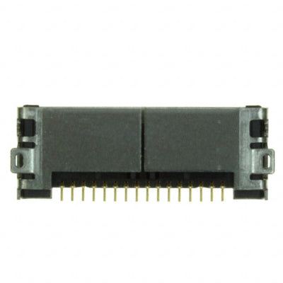 RL01S-R16P-SE by JAE Electronics - CONNECTOR RECPT 16P 0.031 GOLD SMD R/A