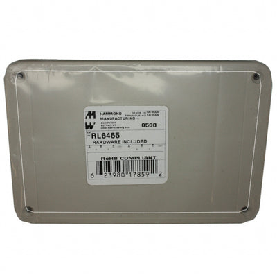 RL6465 by Hammond Manufacturing - BOX ABS GRAY 5.906""L X 3.937""W