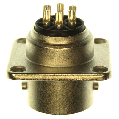 RM12BRB-6PH by Hirose Electric Co Ltd - CONNECTOR RECPT MALE 6P SILV SLDR CUP