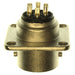 RM12BRB-6PH by Hirose Electric Co Ltd - CONNECTOR RECPT MALE 6P SILV SLDR CUP