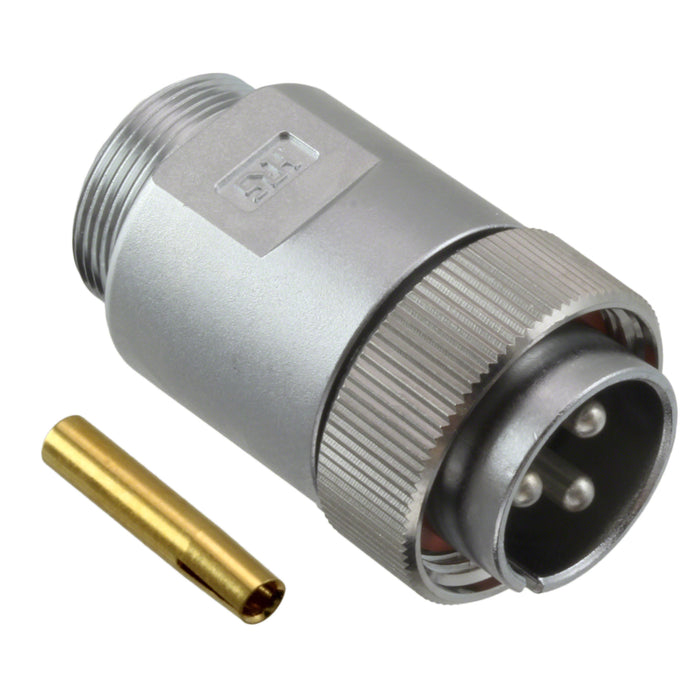 RM15WTPZ-3P(71) by Hirose Electric Co Ltd - CONNECTOR PLUG MALE 3P SILV SLDR CUP