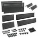 RM2U1908VBK by Hammond Manufacturing - CHASSIS 8X16.6X3.5"" BLACK